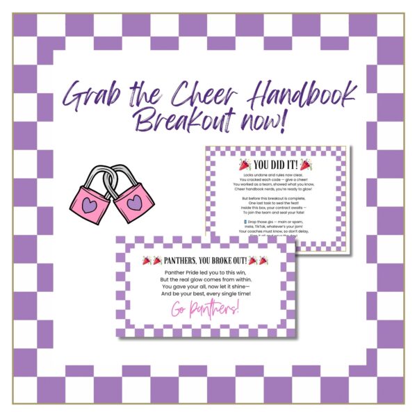 Cheer Handbook Breakout - Image 5
